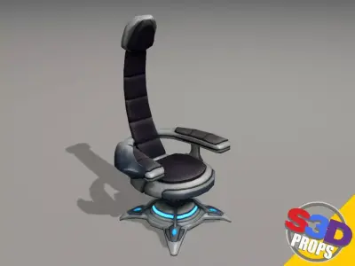 scifi chair2 3D model