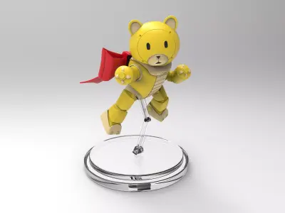Beargguy III San 3D model