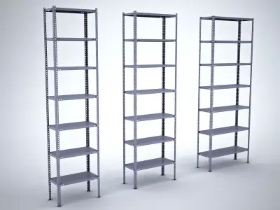 Archieve File Shelves  3D model