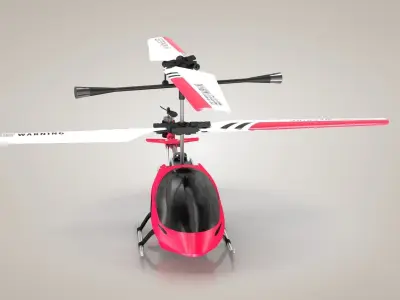 Helicopter Toy 3D model