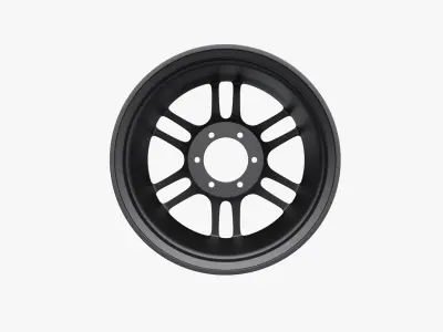 Enkei RPT1 Wheel Rim 3D model