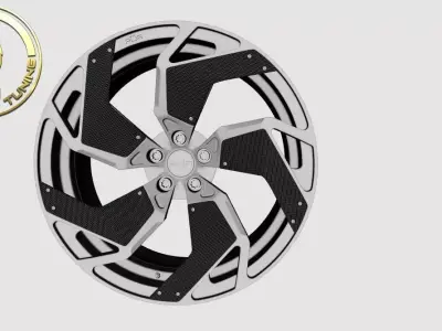 wheel PUR RS05 Free 3D model