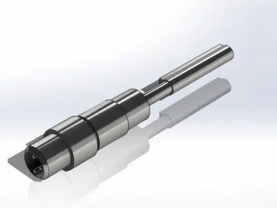 Sensor Magnetico SMC D-M9PSAPC Magnetic Sensor 3D model