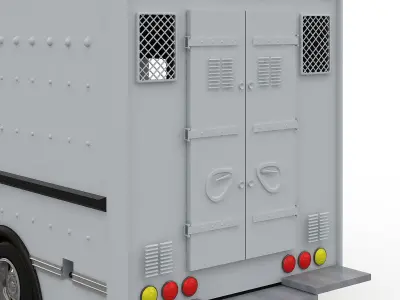 Ice Cream Truck 3D model