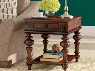 Gully End Table  3D model