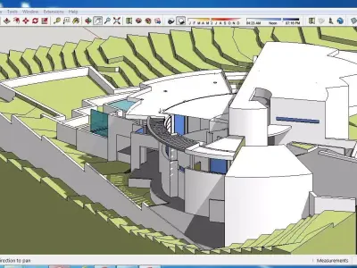 Sketchup Museum 114 Free 3D model