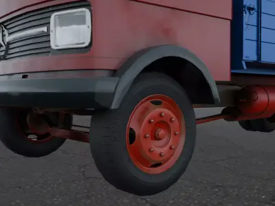 Mercedes-Benz L 608 3D model