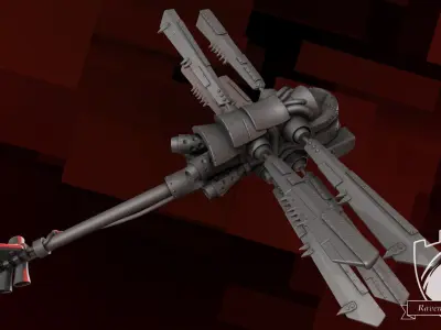 Ork Jet Ornithopter 3D print model