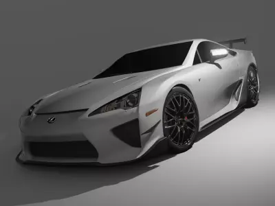 Lexus LFA 2010 3D model
