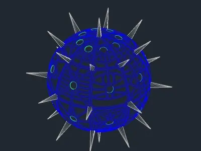 Alien Artifact 3D model