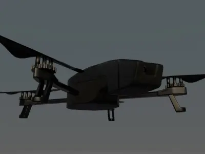 Drone Free 3D model get