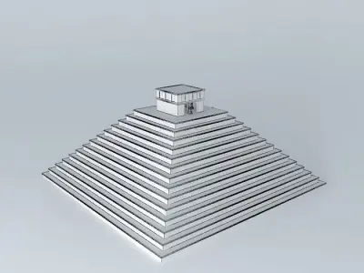 Incan temple Free 3D model