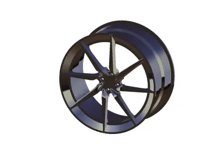 ASTON WHEEL 007 SPY 3D print model