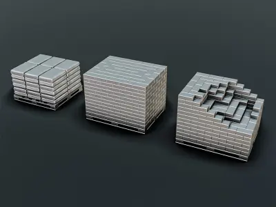 Railway Surroundings Diorama Pack - H0 3D print model