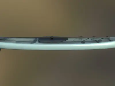Paddleboard 3D model 2