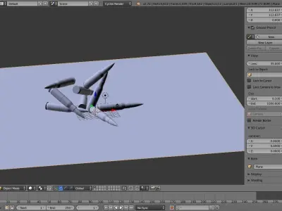 Silver Bullets  Low-poly 3D model