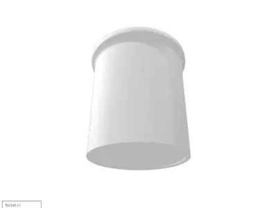 5 Gallon Bucket one tenth Free 3D print model