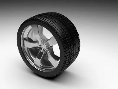 Car Tire 3D model by erikyavrumyan - Polygon mesh