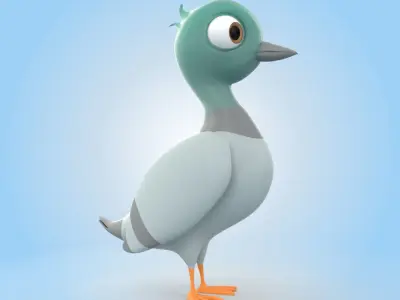 Pigeon 3D model