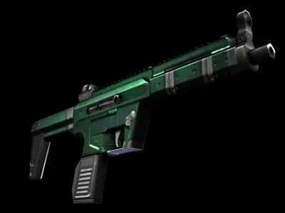 Small 9mm Carbine Low-poly 3D model