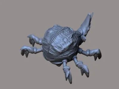 Monster egiptian beetle 3D model