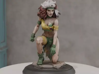 Savage Land Rogue 3D print model
