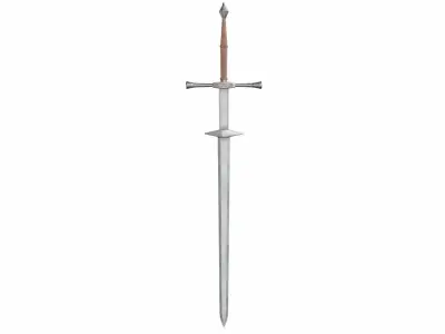 Zweihander 3D model