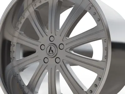 ARTIS OAK CLIFF WHEEL 3D MODEL 3D model