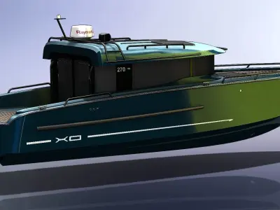 XO 270 FC Inboard 3D model