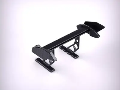 Spoiler tech module industrial tuning wing 3D model