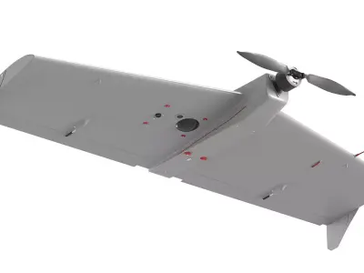  Drone small ZALA 421 3D model