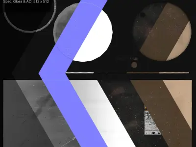 Barrels storage Low-poly 3D model