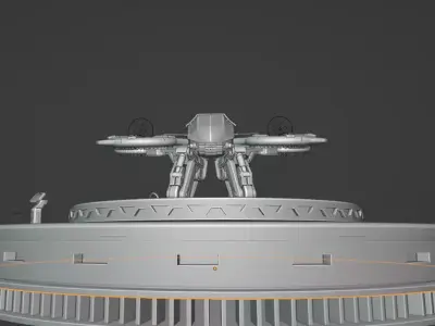 drone Free 3D model 2