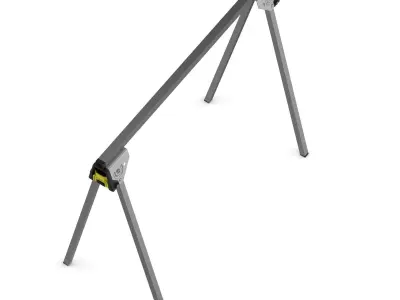 Metal Sawhorse 3D model