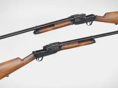Sjogren Inertia Shotgun  Low-poly 3D model