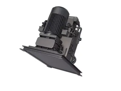 Industrial Sci Fi Engine - science fiction Engine - engine  3D print model order