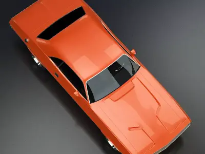 Challenger 1971 3D model