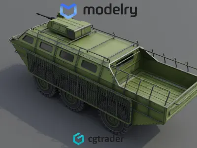 Amphibious ATV 3D model