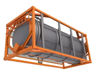 Tank Container 3D model