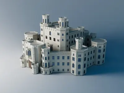 Castle 3D Model 3D model