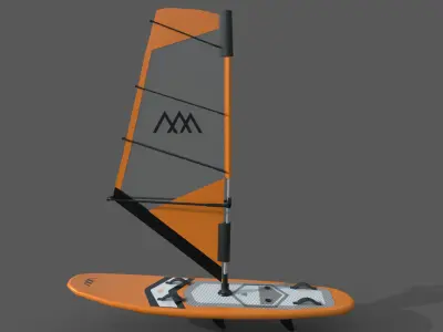 Sail Boards Models 3D model