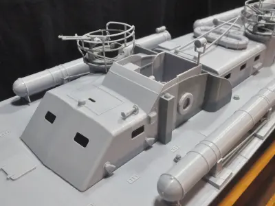 1 20 PT 109  RC Model Boat 3D print model