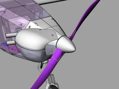 uav GDA 3D model