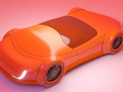 Future Car 27 3D model