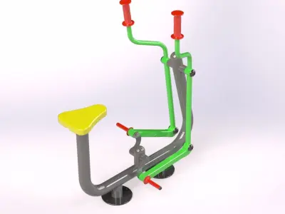 GYM CYCLE GARDEN  3D model