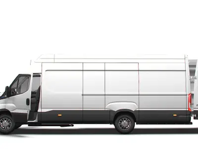 Iveco eDaily Van L5H3 HQ Interior 2024 3D model
