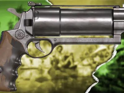 BIG SHOT Free low-poly 3D model