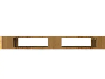pallet wooden 3D print model