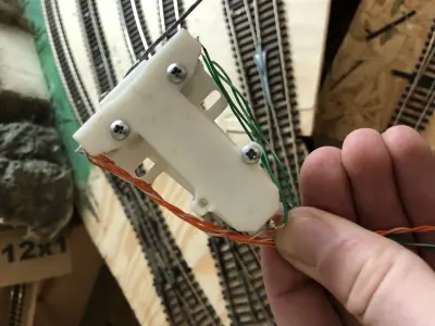 Motor switch for train model  3D print model