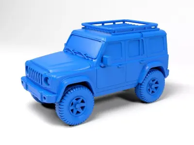 4x4 Car 2 3D print model
